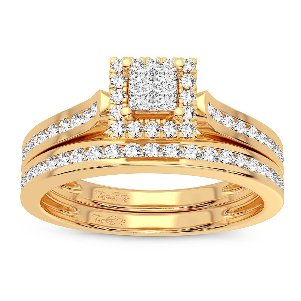 14K 0.42CT Diamond Bridal Ring