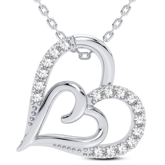 Heart  Diamond Pendant