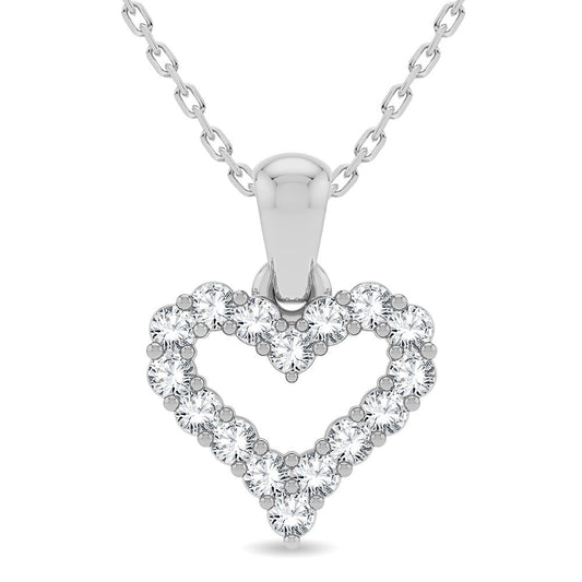 Heart  Diamond Pendant