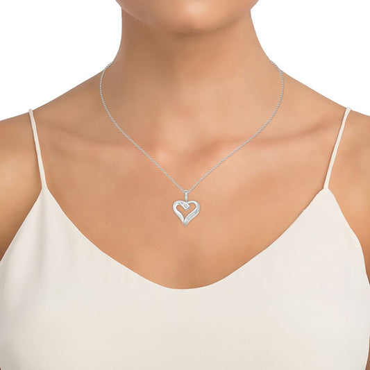 Heart  Diamond Pendant