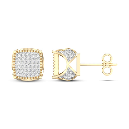 10K 0.33CT  Natural Diamond Earring