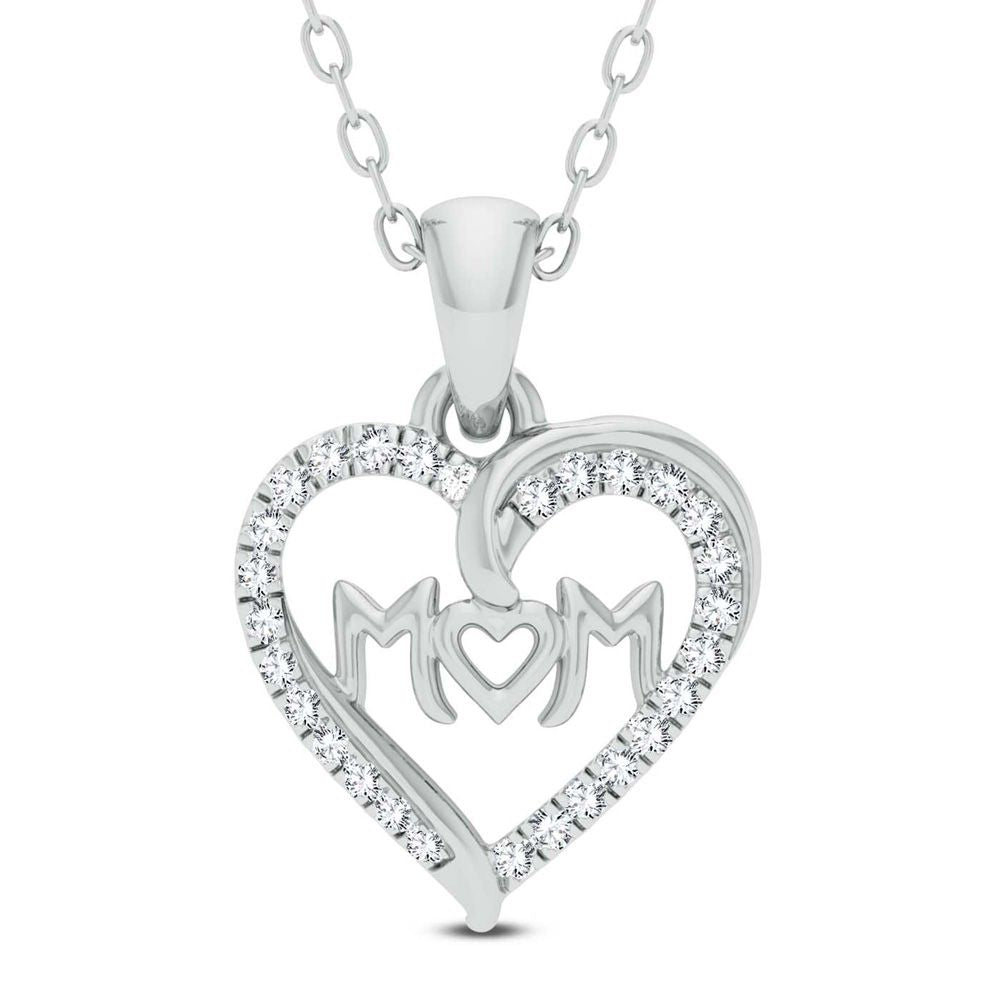 Heart  Diamond Pendant