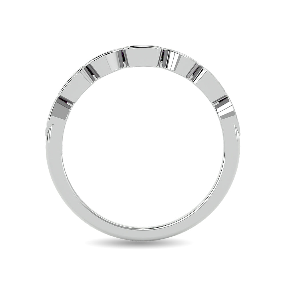 Diamond 1/8 ct tw Stackable Ring in 14K White Gold