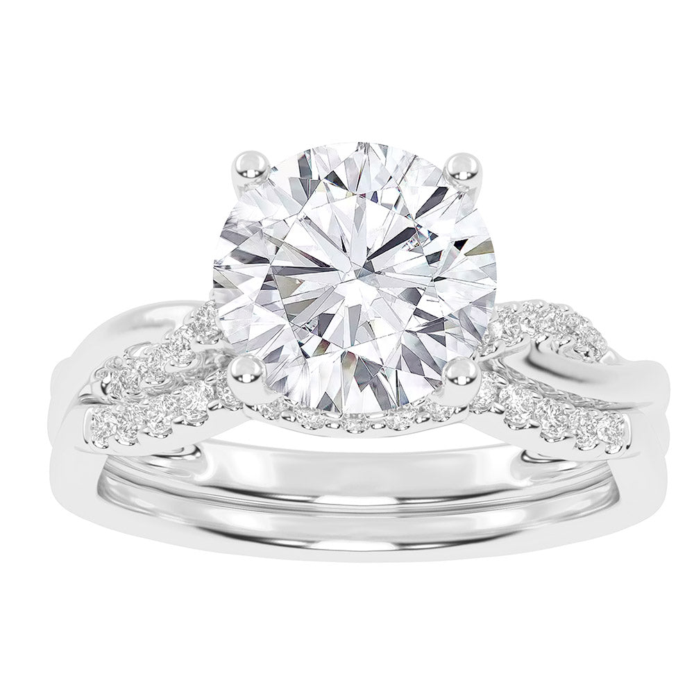 Certified Lab Grown Diamond Engagement Ring