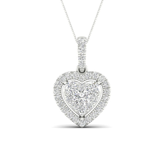 Heart Diamond Pendant