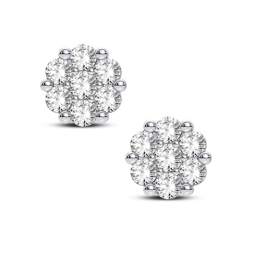 N.J. Diamonds 14K 0.75CT Diamond Earring