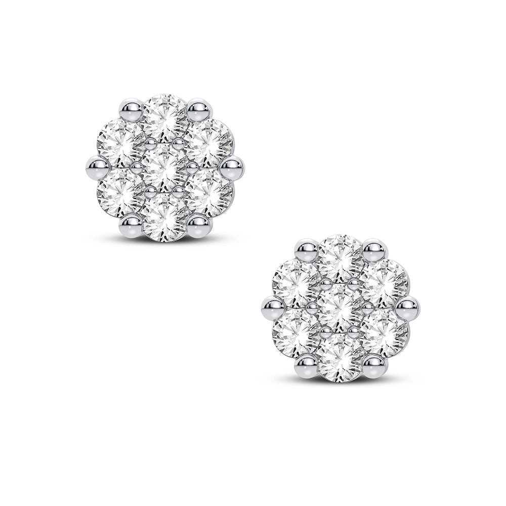 N.J. Diamonds -14K 0.32CT Diamond Earring