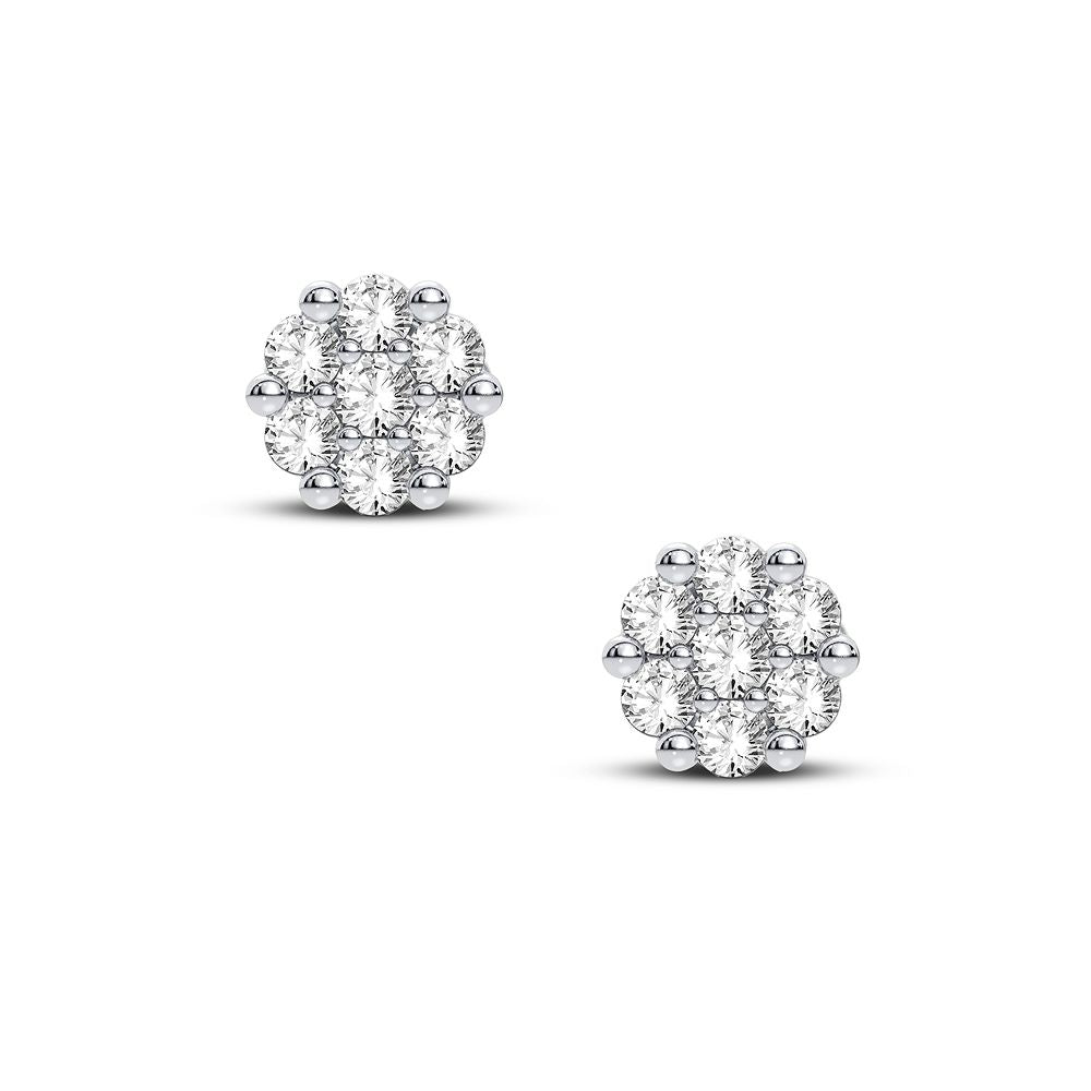 N.J. Diamond | Diamond Earring | Diamond Stud Earrings