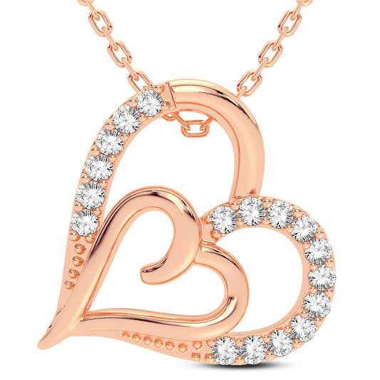 Heart Diamond Pendant