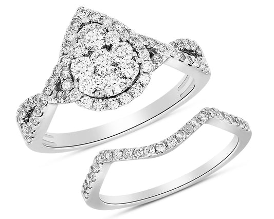 N.J. Diamond | Diamond Engagement Ring | Halo Wedding Ring