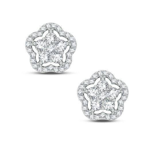 14K 0.25ct  Natural Diamond Earring