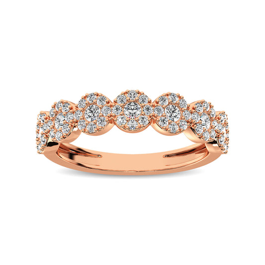 N.J. Diamonds | Rose Gold Diamond Stackable Bands | Bands