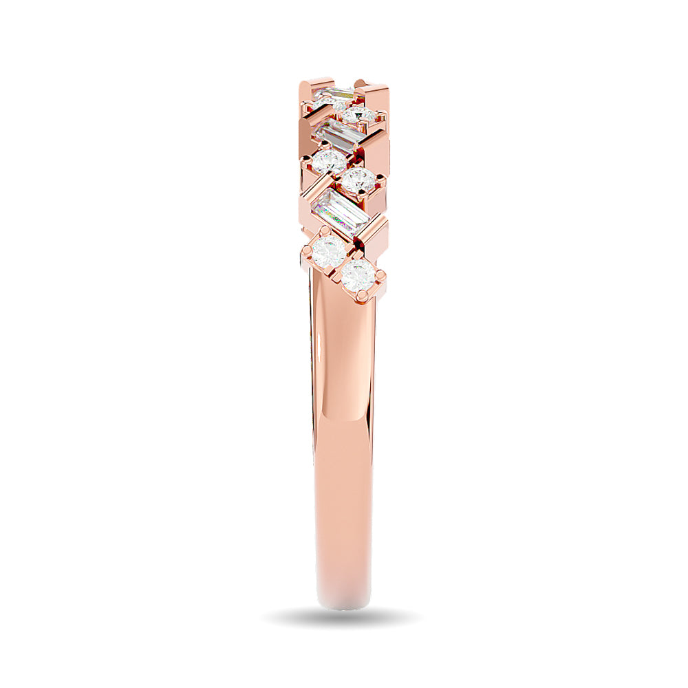 Diamond 1/5 ct tw Stackable Ring in 14K Rose Gold
