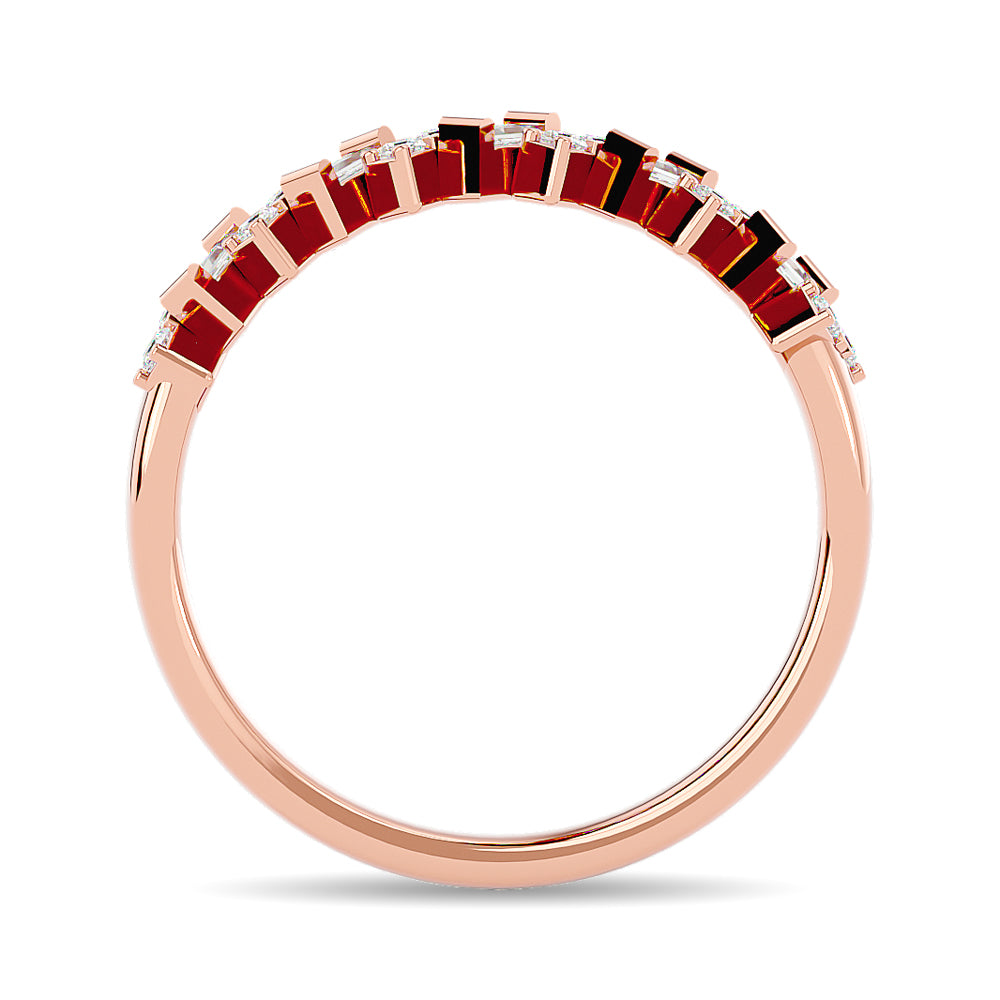 Diamond 1/5 ct tw Stackable Ring in 14K Rose Gold