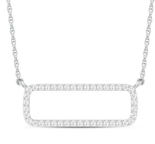 14k 0.10ct Diamond Necklace