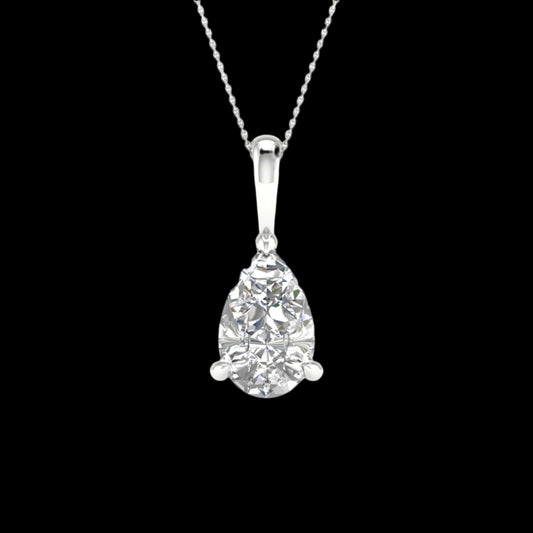 N.J. Diamonds Certified Lab Grown Diamond Pendant