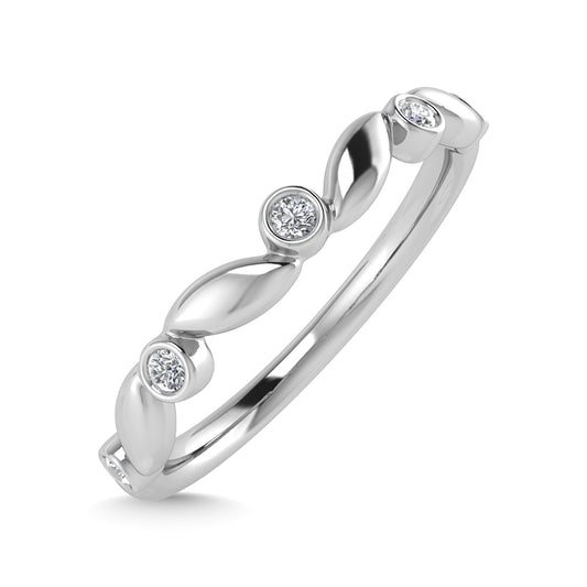 N.J. Diamonds Stackable Diamond Band