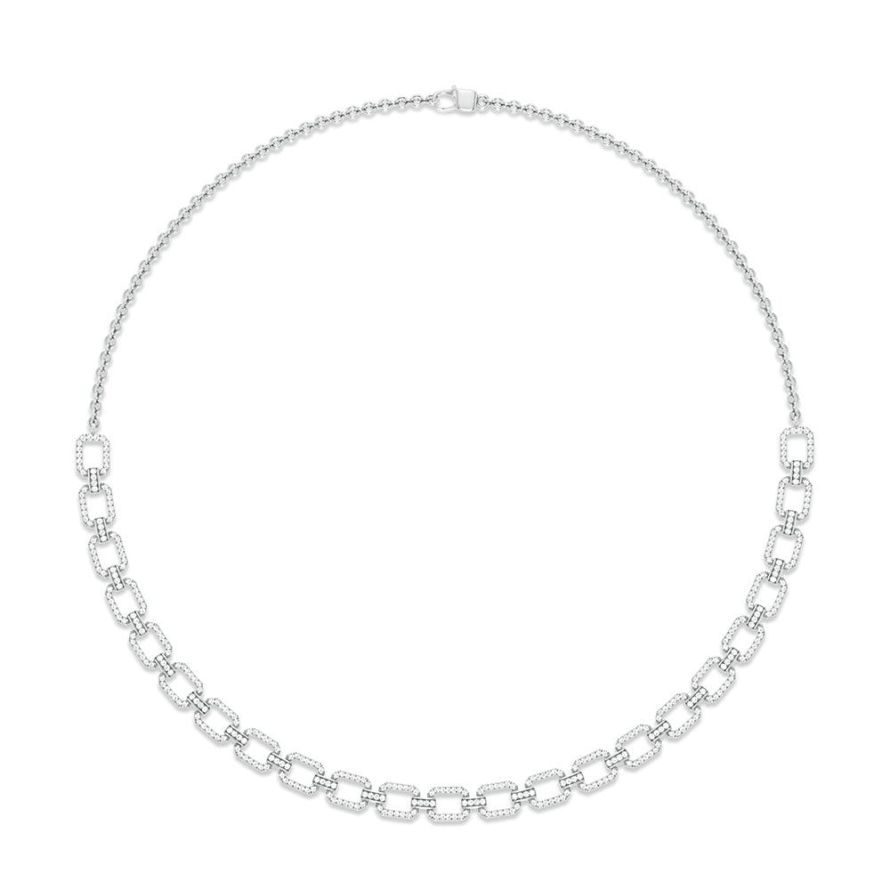 14K 1.00ct Diamond Necklace