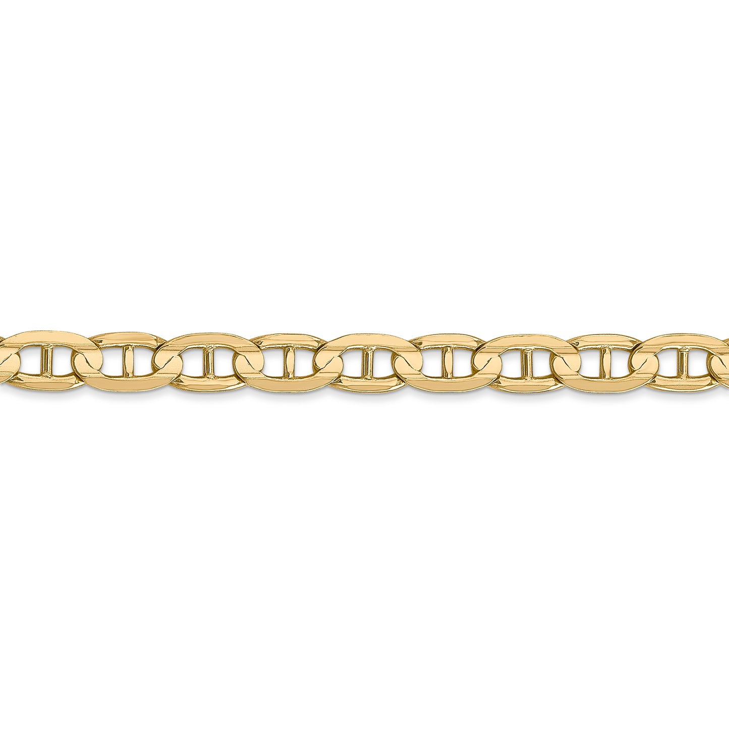 14k 5.25mm Concave Anchor Chain