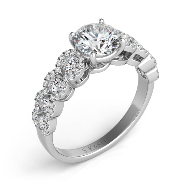 White Gold Engagement Ring