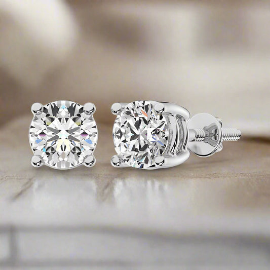 Lab Grown Diamond Earrings