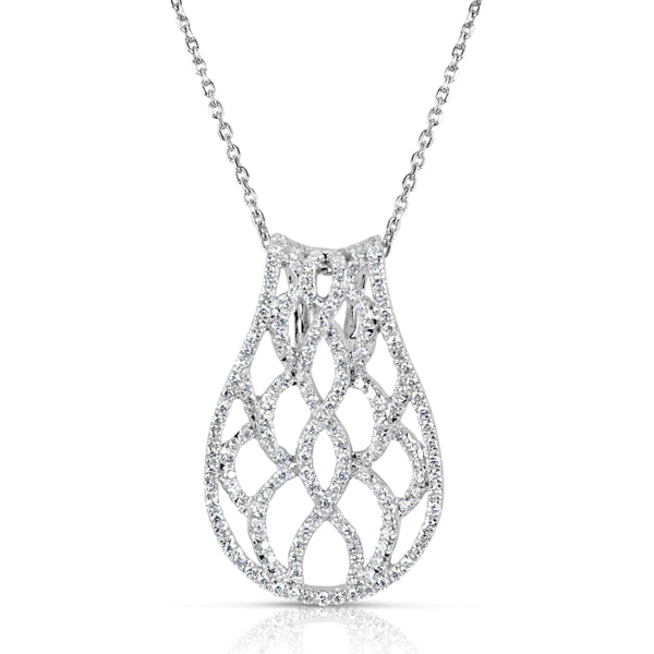 White Gold Diamond Pendant