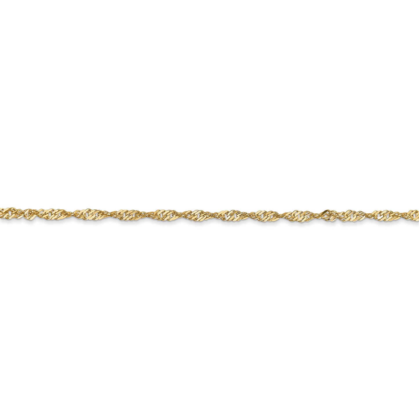 14k 1.70mm Singapore Chain