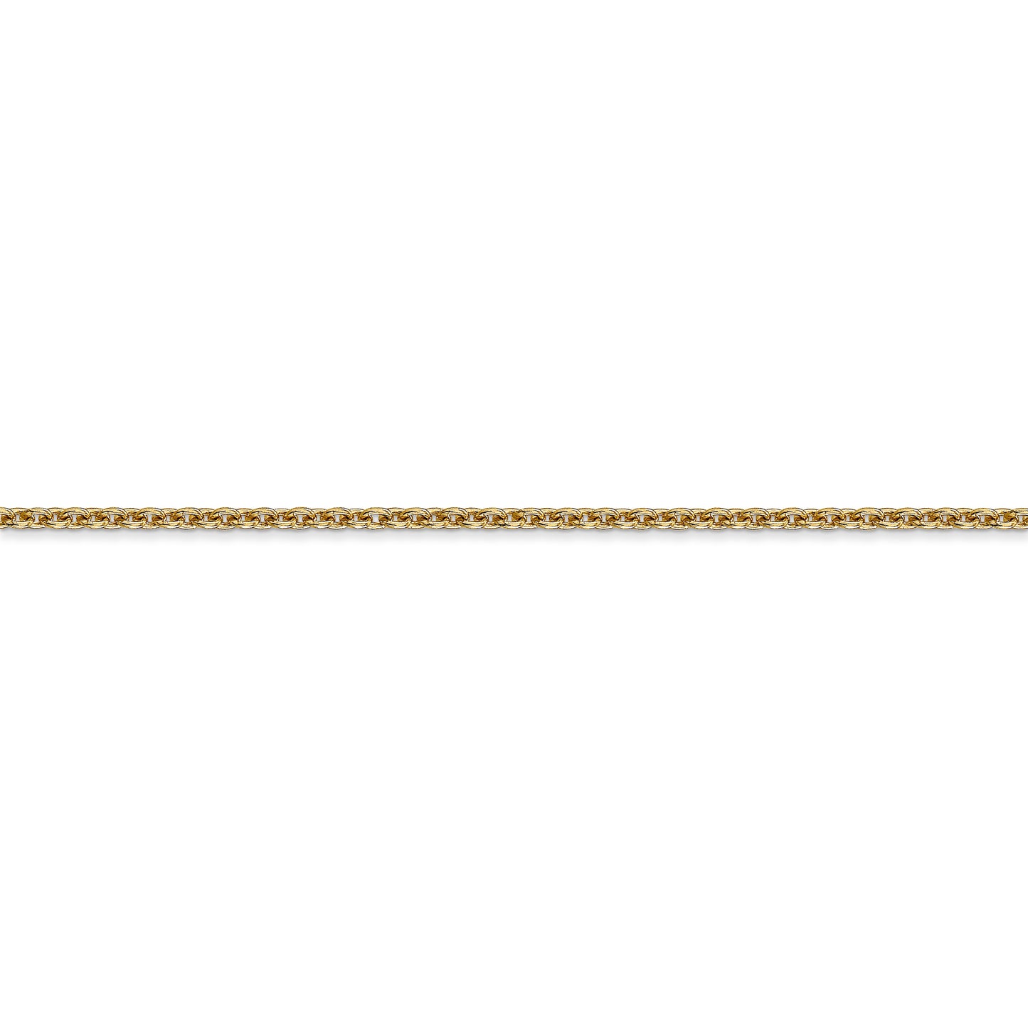 14k 1.8mm Forzantine Cable Chain