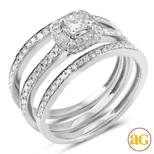 N.J. Diamonds Diamond Engagement Ring Set | Diamond Engagement rings