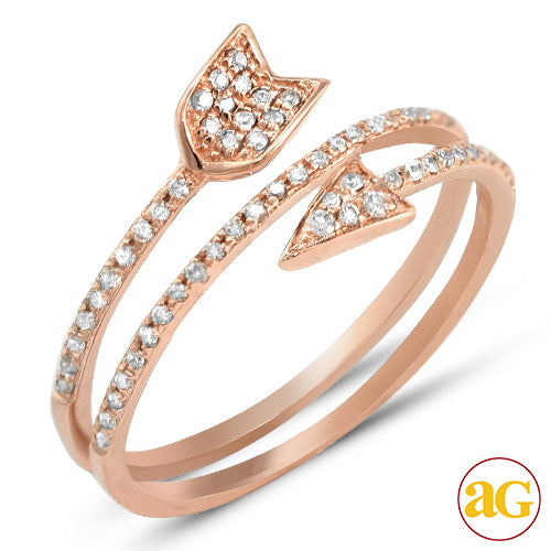 N.J. Diamonds Diamond Arrow Ring - Diamond Ring - Michigan Jewelry Store