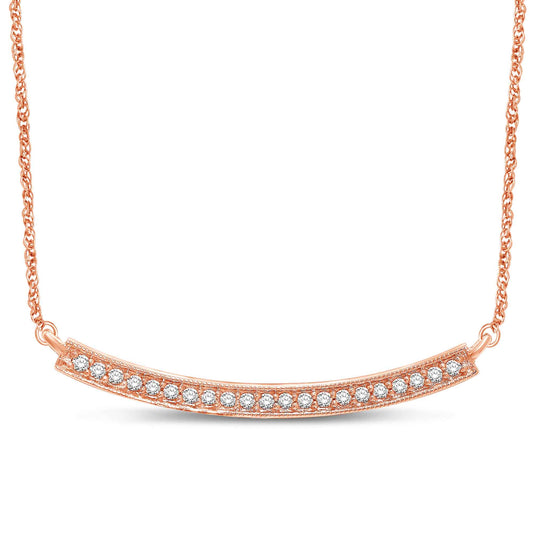 N.J. Diamonds | Diamond Stackable Necklace | Stackable Jewelry