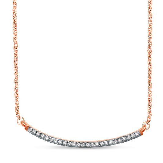 N.J. Diamonds | Diamond Stackable Necklace | Stackable Jewelry