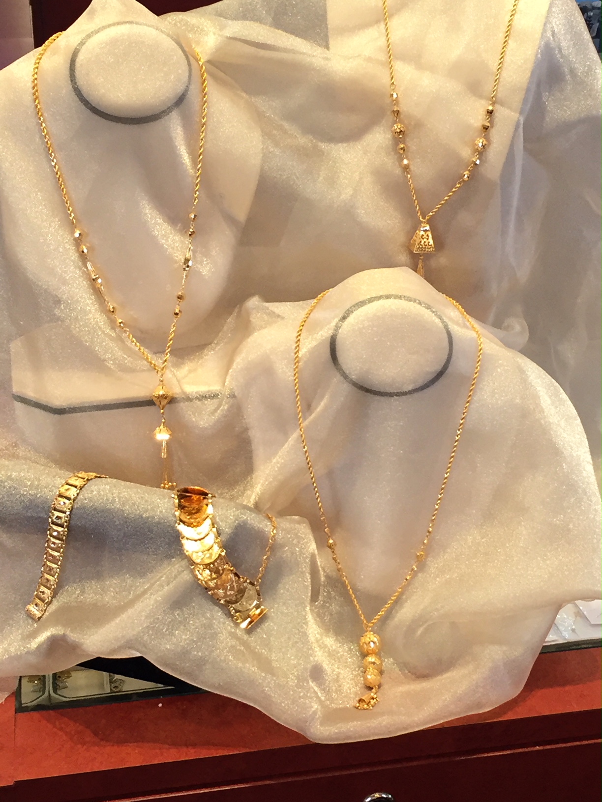 All New 21 Karat Gold Jewelry