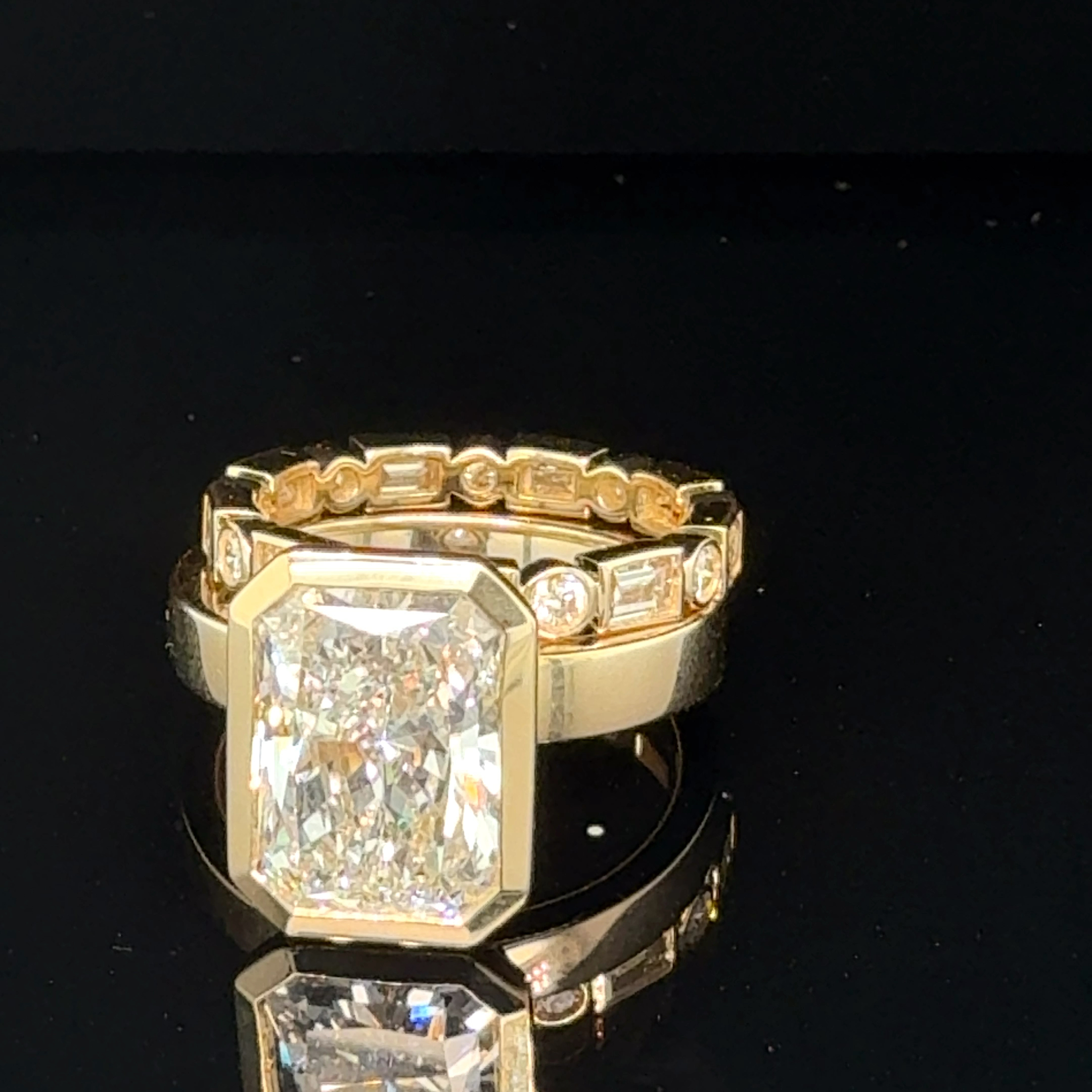 Lab Grown emerald cut diamond